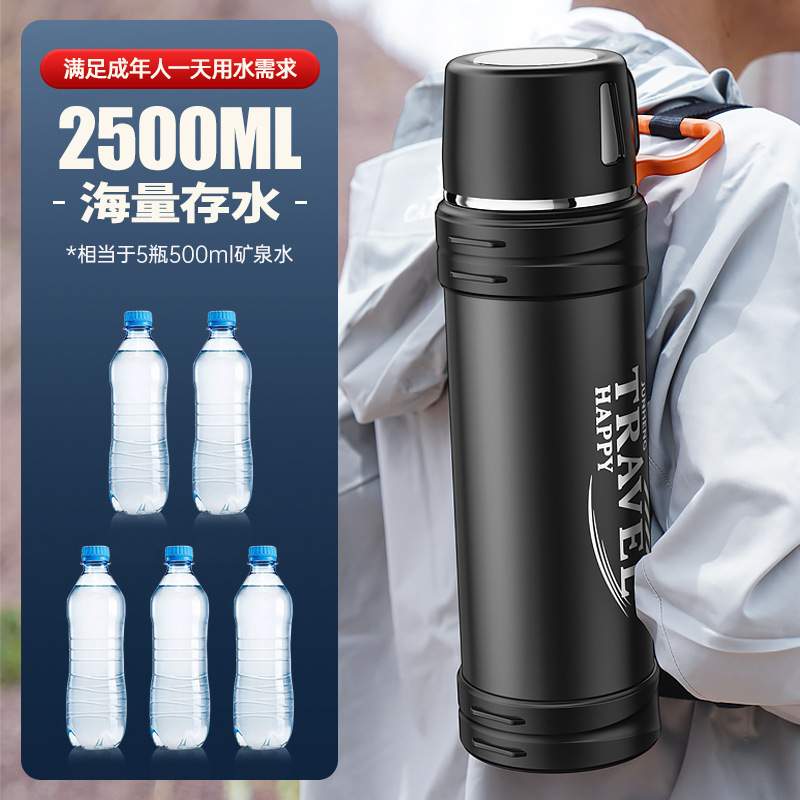 用家2024大容量保温壶热水瓶车载君恒水壶户外暖旅行壶保温保温杯