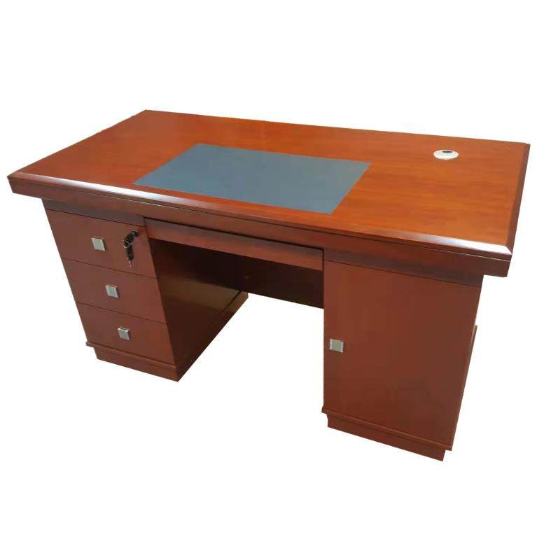 办公桌学仕XS9053尺寸1400*700*750mm中密度纤维板办公桌