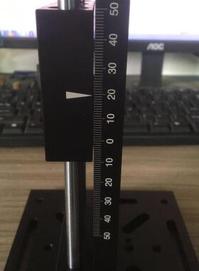 立柱升降位移台Z轴光学手动配件升降实验室工作台升降台平台微型