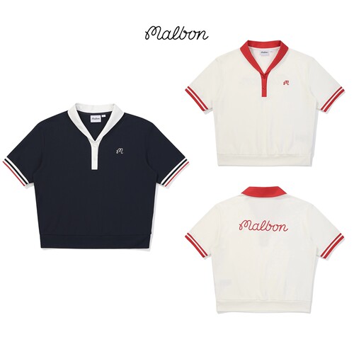 韩国Malbon女士夏季新款短袖T恤