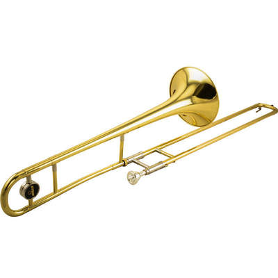 津宝JBSL-700专业中音降B调长号拉管吹奏乐器漆金镀镍零售