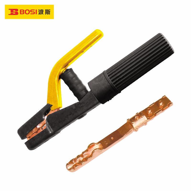波斯工具800A防烫型电焊钳290g纯铜大导体头部绝缘材料BS47980
