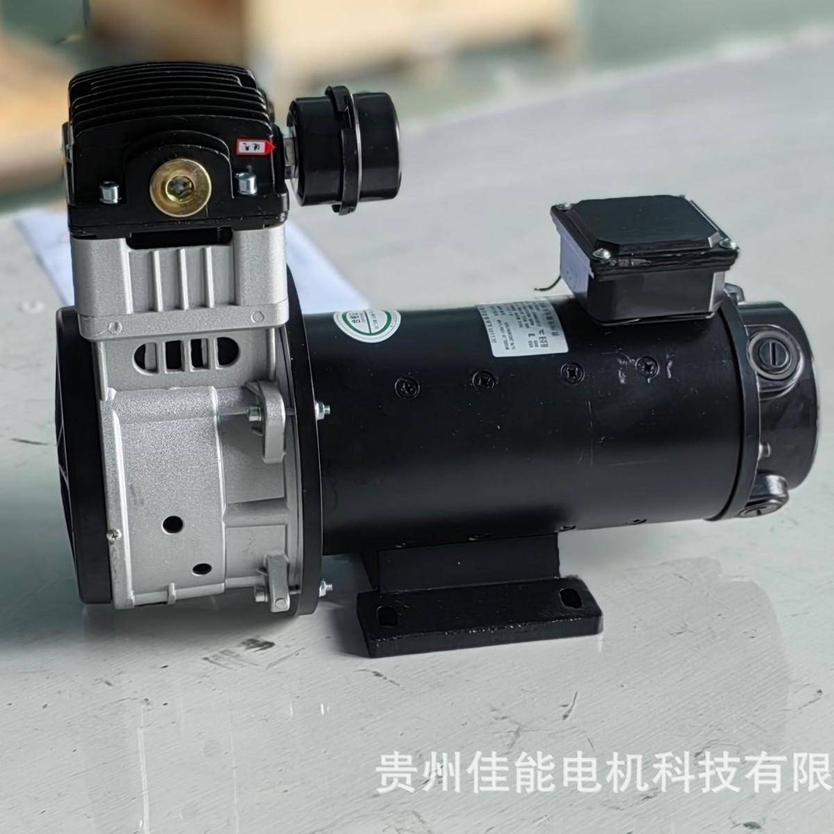 锦穗科技汽车迷你直流单缸110V800W空气压缩机矿车用静音微型
