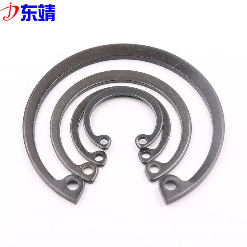 8-15f0孔用挡圈卡簧内卡环黄A型GB893孔卡弹性65MN锰孔用挡圈