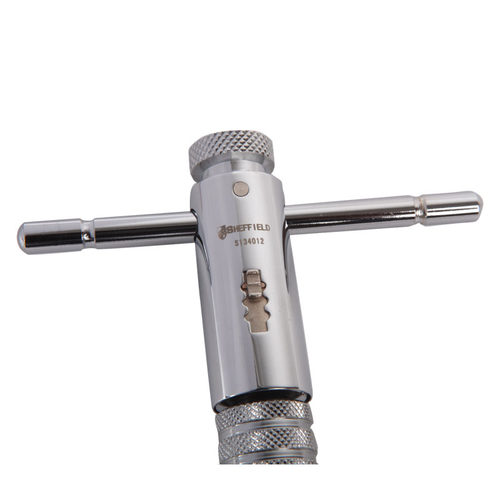 钢盾工具M3-M10/M5-M12T型棘轮丝锥绞手板牙铰手丝攻扳手丝锥绞手