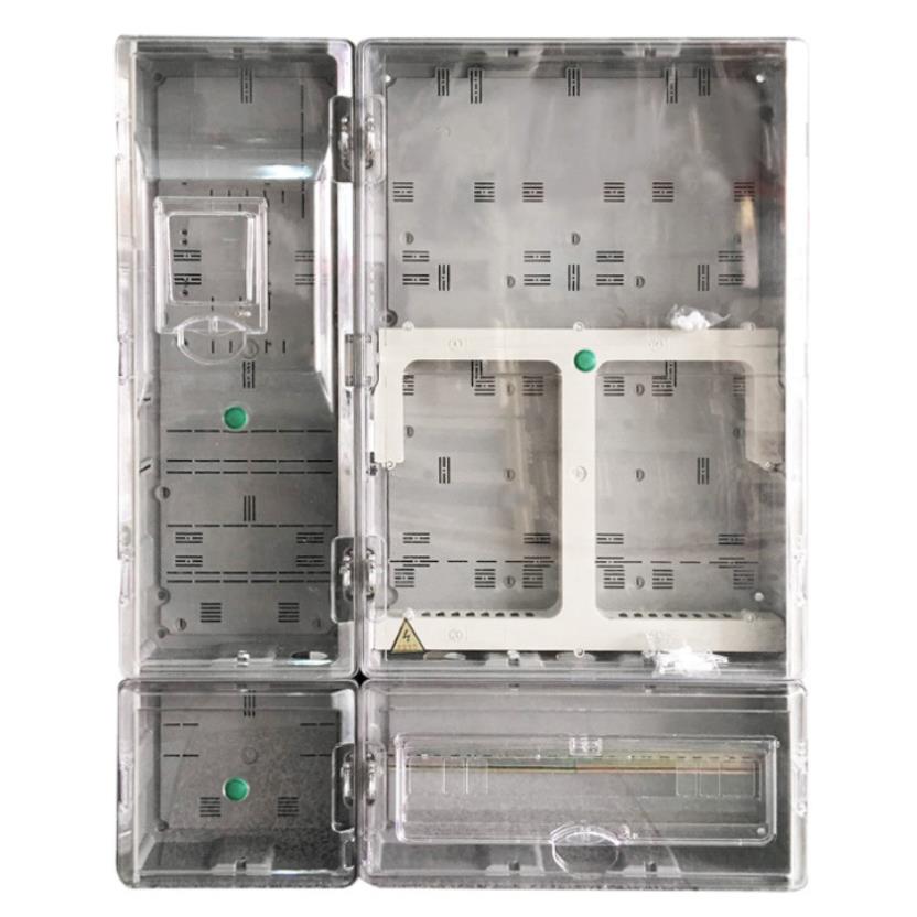 表三相四线4表位塑料电表箱电能计量箱二位NT-DX201三相BS聚计A量