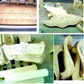 四头木工雕刻机 大功率风冷主轴实木雕刻气动压轮四头木工雕刻机