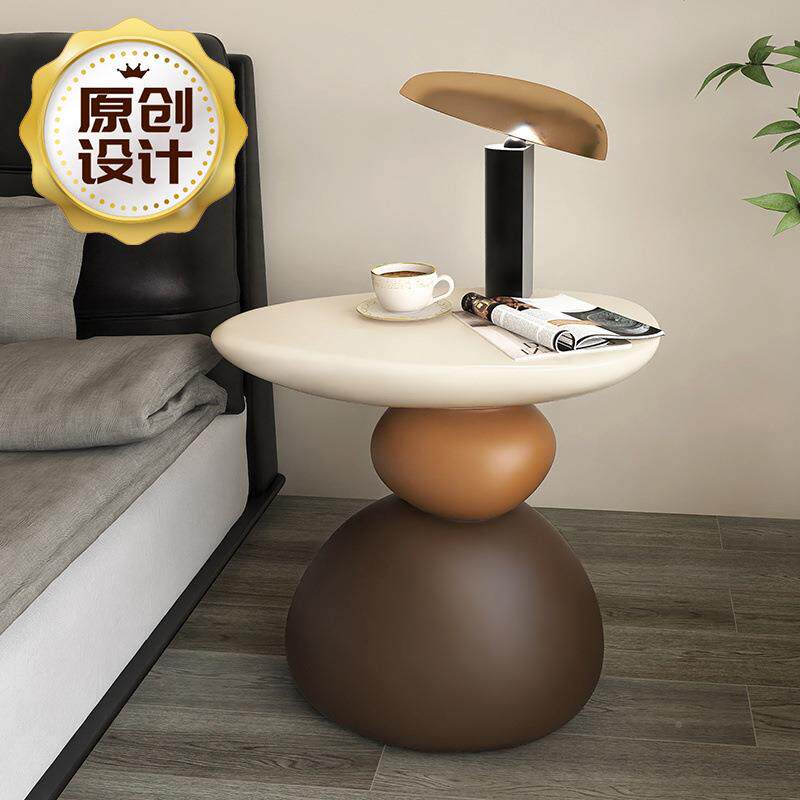 来初晨石运落地摆件客厅高档床头转柜卧室niRhQbDQ家用现简约风格