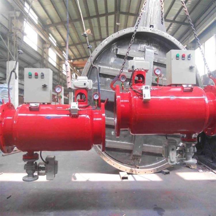 国海业冷自却水用全自动控反制箱动清洗DN120冲洗过滤器GHS-400-2