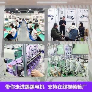 厂家CTH直销282mm无刷速减机内置驱动电带霍尔4V无刷减速马达