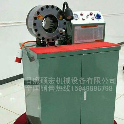 胶扣管机动自压管机油管PIT压缩管机扣管机钢丝绳压扣机