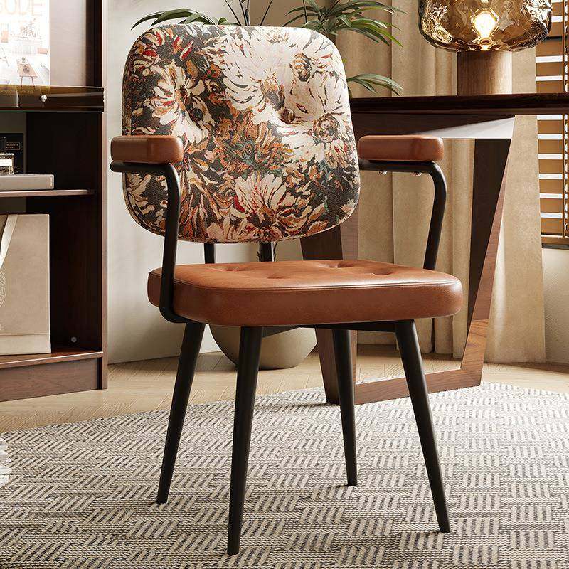 脑椅舒久坐靠背椅初中生学习专用椅书桌椅子学生家铁-022用书子房