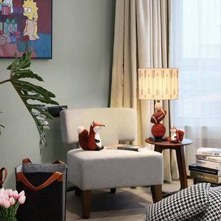 儿童房灯AS001男孩台卧室房间床头创意美式 篮 简现代球运动约风格