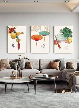 钻石画满绣点钻025新款贴钻A528三联画客厅十字绣线饭2厅餐厅挂画