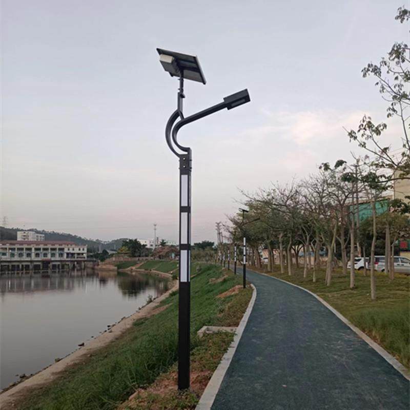 4米太灯能庭院观灯价格市电两用太阳能庭院灯LE阳D景户外GL-A3445自动照明