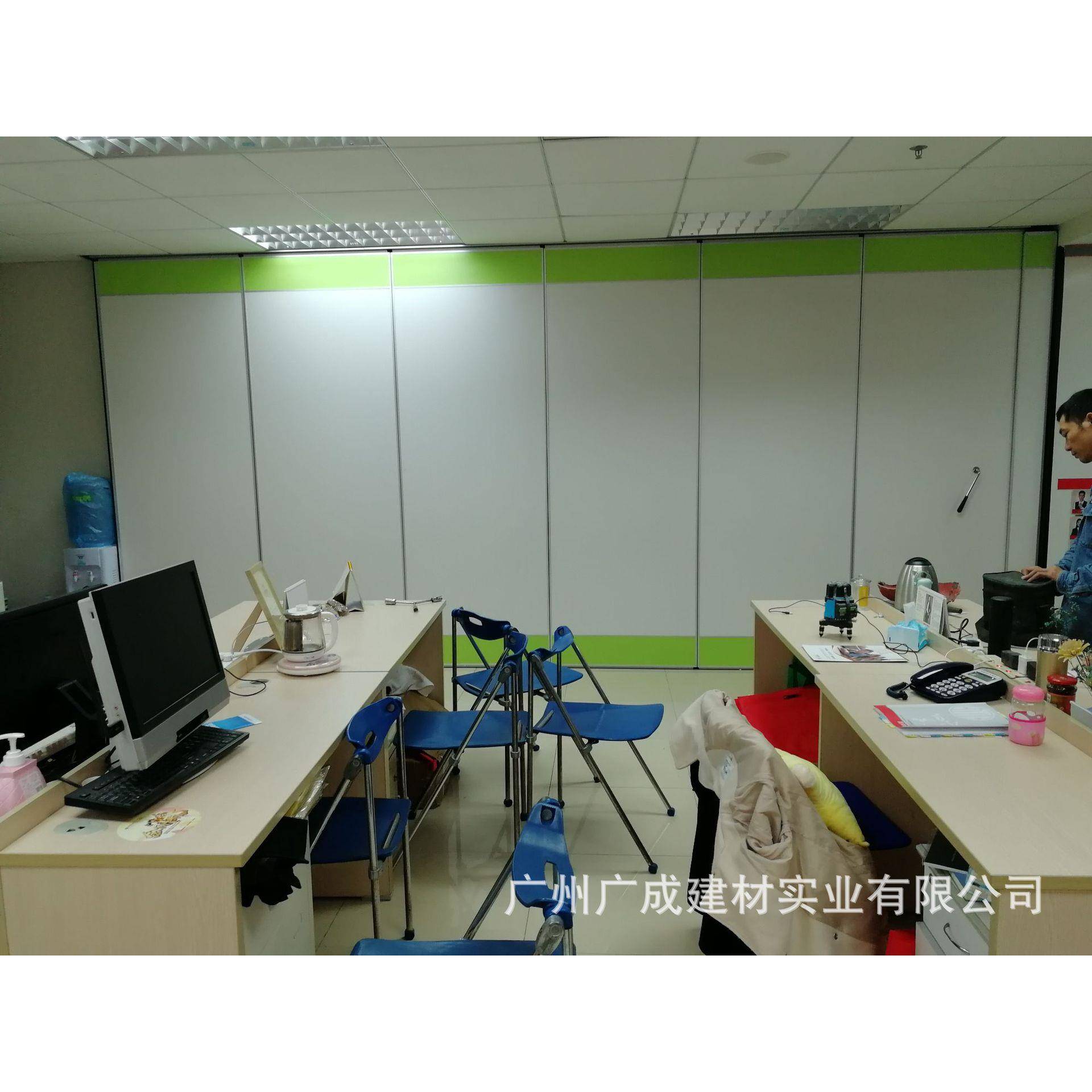 酒店隔断活动隔断墙移动会屏风杭州合铝金移动隔WKA板议室间活动