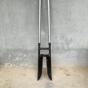 挖土神器挖硬土夾鍬對锨掏土挖電線桿洞神器挖樹坑洛陽鏟打洞移苗