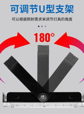 1224灯V36VV4V8投光灯低压投光灯庭院照明应急照明户外露营灯