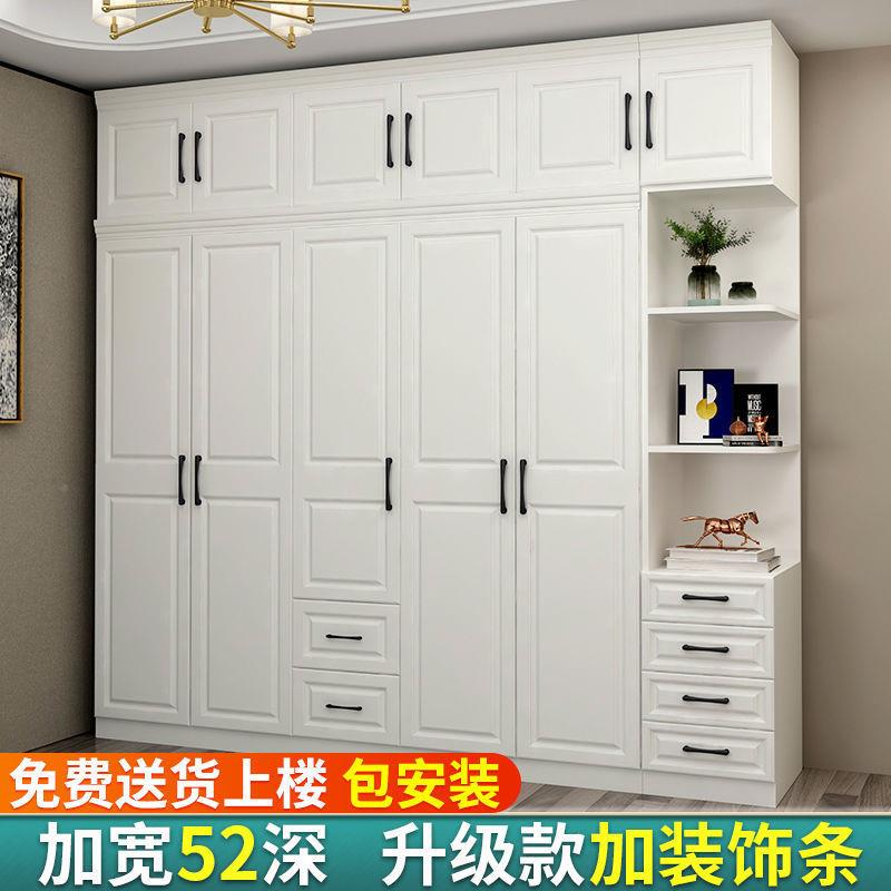 欧式柜约家用卧室组装柜子无品牌/租出房用简现代衣大衣橱两门三