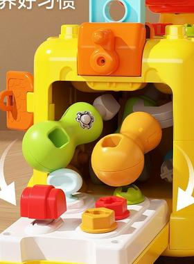 拧螺丝组装装具儿童孩动手拆工玩程男车1一2岁宝AL100378宝修理打