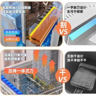 地干板湿两用墩布 平拖拖一拖净懒人免手把洗拖布家用4282025新款