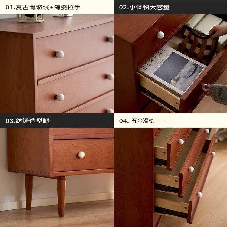 中古风斗实木青客斗柜无品牌/五柜厅靠墙沙发边收纳盐储物柜餐边柜