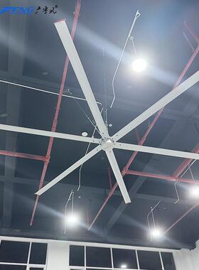 大型工UYP工业大扇吊厂车间仓库通风散热大扇厂房工业大吊风扇7米