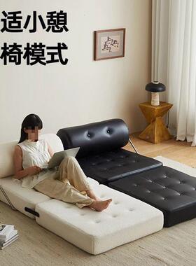 单人吉沙发布艺客塔34531厅懒块人可躺睡单人小户型简约现床代豆