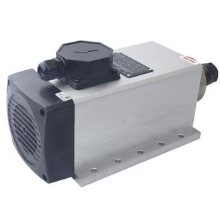 SK2.2KW侧机风孔冷主轴ER2雕0木工机.5kw尚客数控动力头配SK风冷