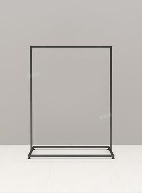 铁艺简易服装男女示服装店展架地挂衣架子童tfgj#lzn装架落式侧挂