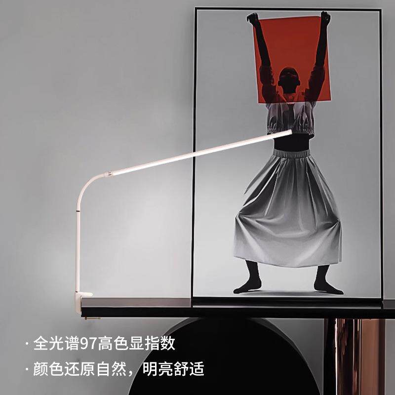 纹美睫纹绣灯LED护眼美ZM6616甲纹身台嫁接睫毛桌边夹眉子灯学习