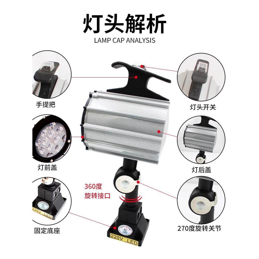 L0ED机床工作灯2床V36V11V220V车机械照tfgu+sdf明灯4具3W5W7W机,畜牧/养殖物资,特种养殖设备,淘宝优惠券,粉丝福利购,淘宝优惠卷