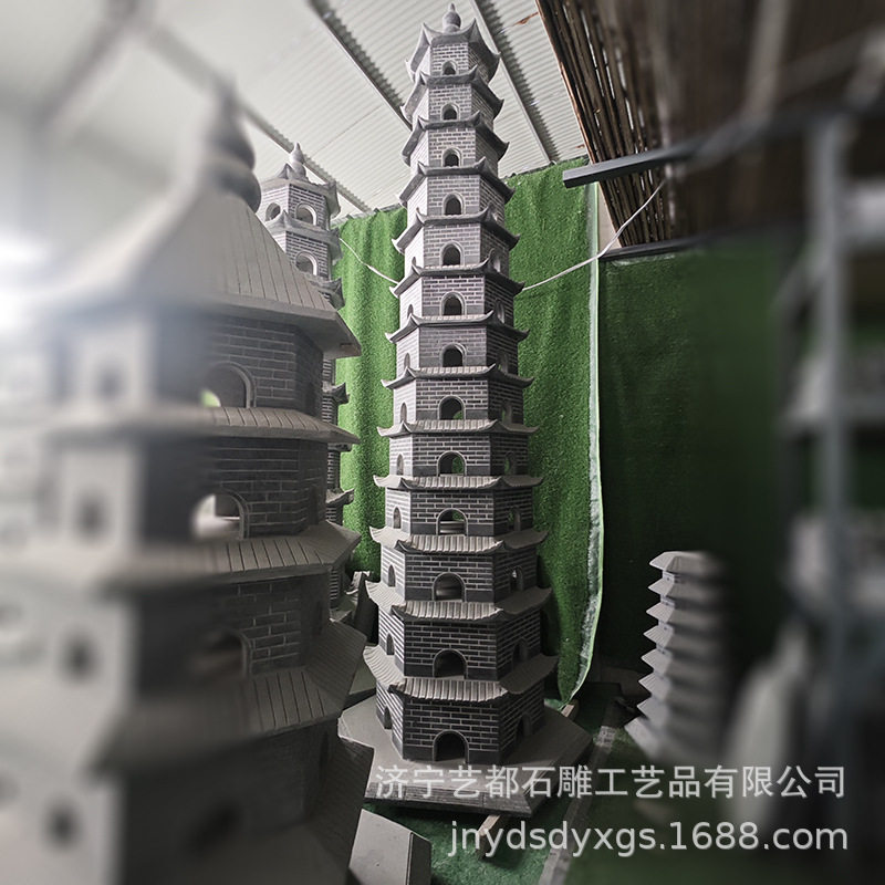 石雕石塔 小型工艺品 文昌塔 舍利塔 厂家制作质量保证