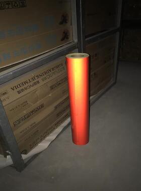 绿色纸反光膜汽时车GNU拉花材料夜间反字光即贴刻刻字贴不干胶