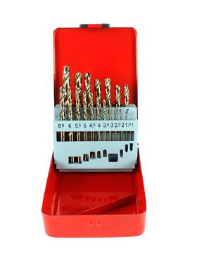 19PC麻花套装高钻速钢含麻花钻不钻锈钢钴开孔电头套装TGO直柄刃