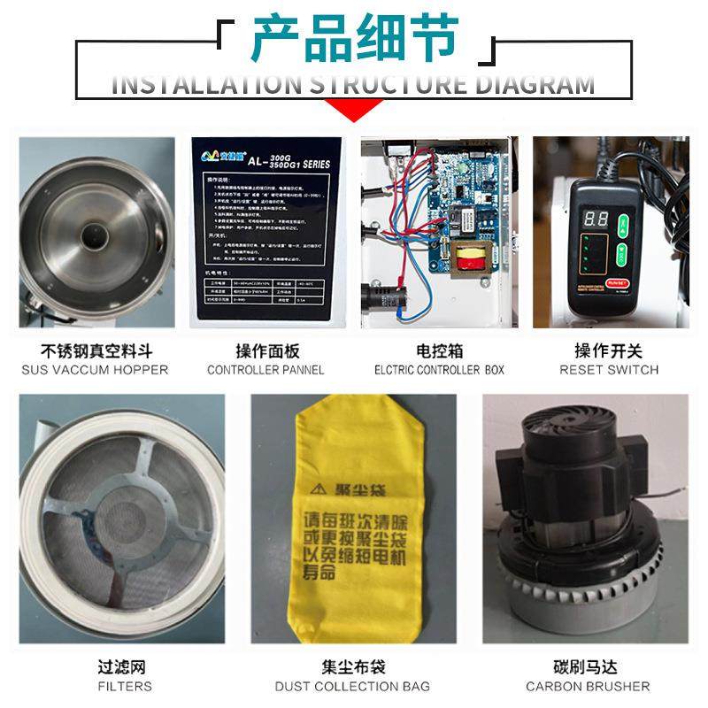 真空吸颗料机30G塑料粒自动上料缺机免0清理AJN除尘料报警,畜牧/养殖物资,特种养殖设备,淘宝优惠券,粉丝福利购,淘宝优惠卷