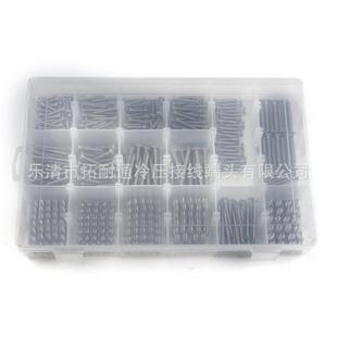 7跨境电钉商50PCS盒装 自不锈钢十字平头自攻螺丝钉SNX圆头攻螺组