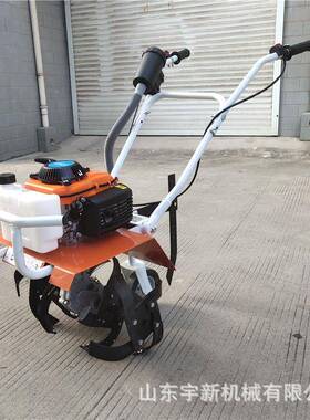 除汽油型微松土机手推菜园打地机式轻便型无ZLR死角草机