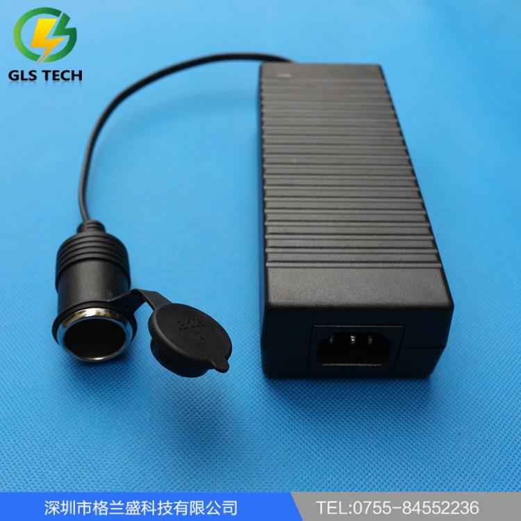 12v150w大功率车载电源20vZKB2转12v器车载点烟源车载电冰箱电源