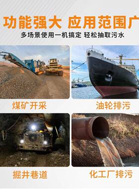 矿用风动潜水泵-高扬程QY用W308EIP0/K船气动污2水泵QYW0-60/K排