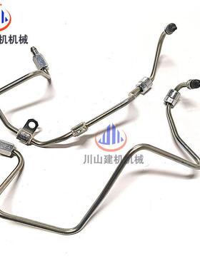 挖掘配件PC200210机220420GMK-8康明斯6D107高压柴油泵共轨油管