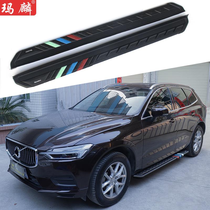 适用于沃尔沃XC60改装侧踏板2018款原厂两侧上车脚踏板