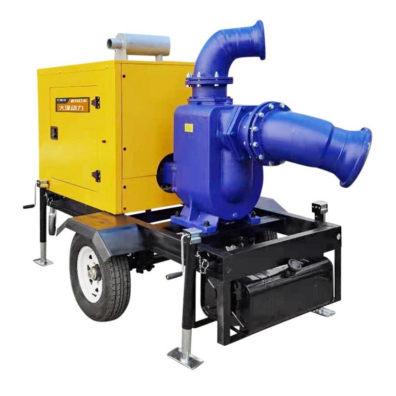 石油化工排水1800立方柴油污水泵车大泽动力TO1800PM功率够用的