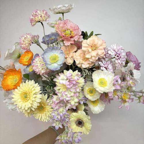 电商爆品花束仿真花13款组合高60cm客厅家居假花装饰花束