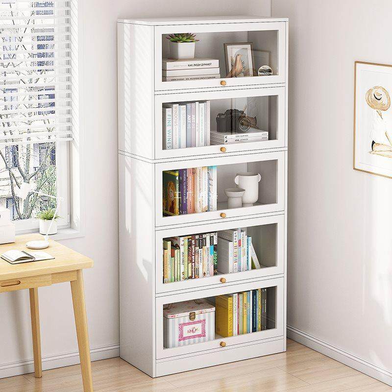 防尘书柜家用书架带门客厅墙角多层储物收纳展示柜卧室置物架落地,基础建材,脚轮/万向轮,淘宝优惠券,粉丝福利购,淘宝优惠卷