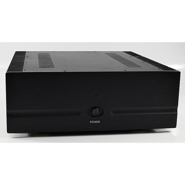 CJ-WA130全铝功放机箱412*430*150后级甲类两侧带散热器机箱