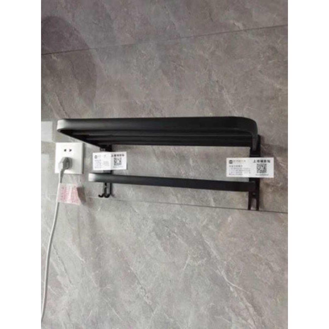 洗手间壁挂式毛巾架免打孔收纳置物架厕所卫生间洗漱台墙上浴