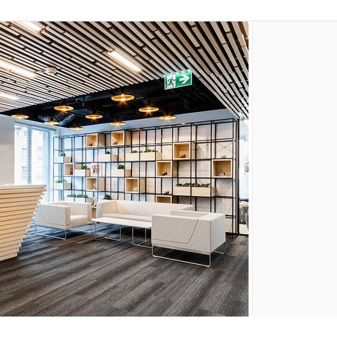 铁艺实木办公室屏风隔断置物架陈列书架书柜展示架