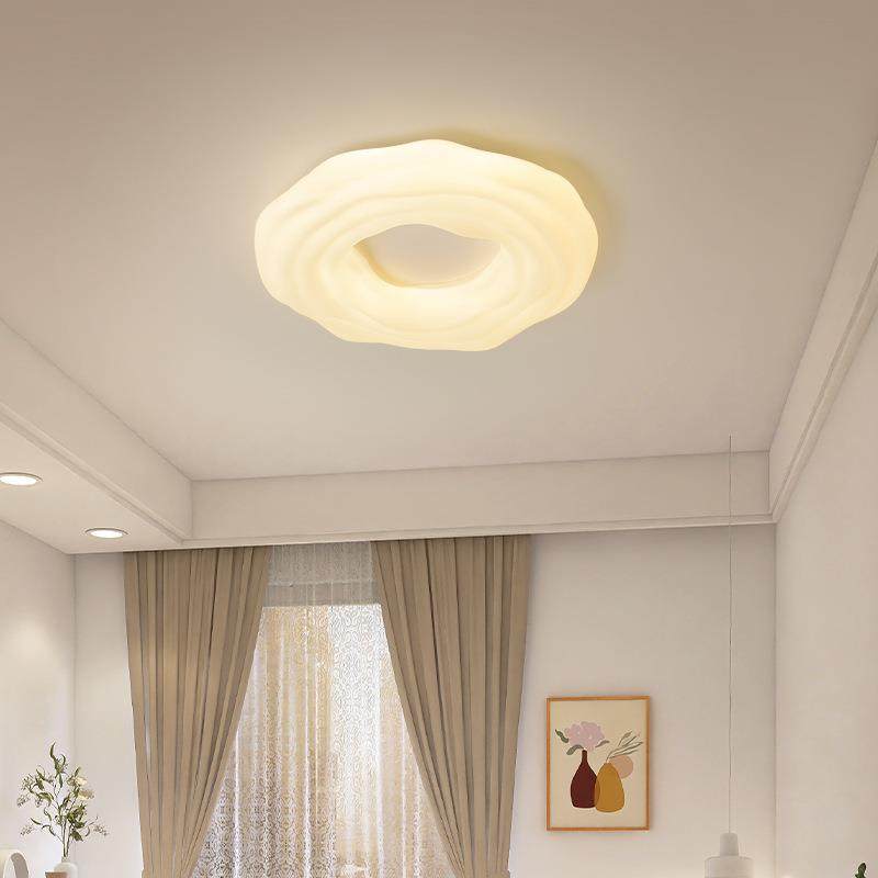 奶油风曲奇卧室吸顶灯现代简约云朵灯具全光谱护眼主卧房间主灯,电子/电工,接线端子,淘宝优惠券,粉丝福利购,淘宝优惠卷
