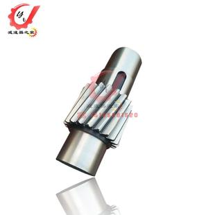 泰兴泰星牌泰隆牌硬齿面ZLY减速机配件中间轴齿轮轴轴齿